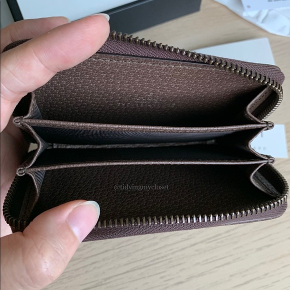 *SOLD* NWT Gucci GG Supreme Ophidia Zip Around Card Case Wallet - Picture 14 of 16